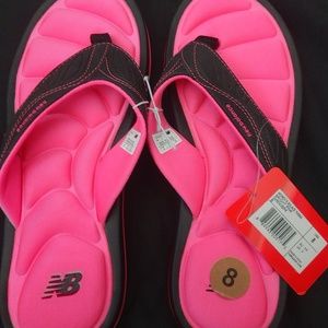new balance solace womens cushioned sport flip flops